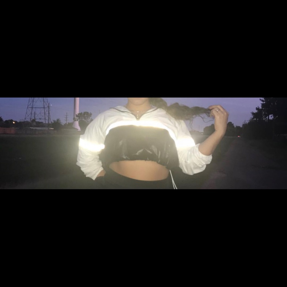 SOLD ✨Reflective Hoodie Plus Size ⭐️